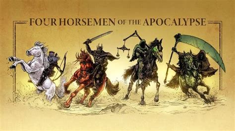 four horsemen of the apocalypse manga|Four Horsemen of the Apocalypse (comic)/Characters